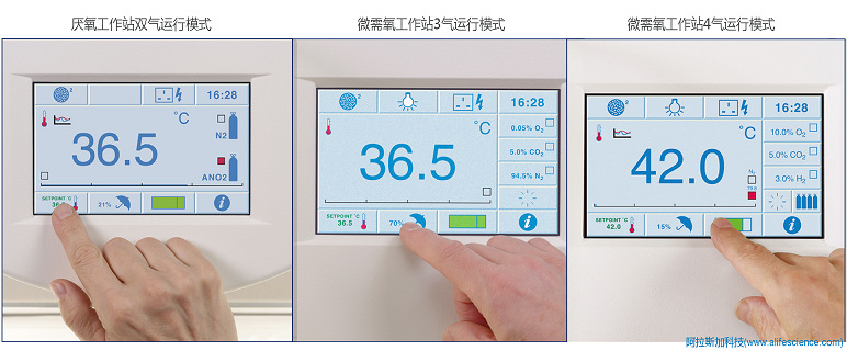 DWS A35厭氧工作站與H35、M35微需氧工作站工作氣體參數(shù)設(shè)置界面對比圖.jpg